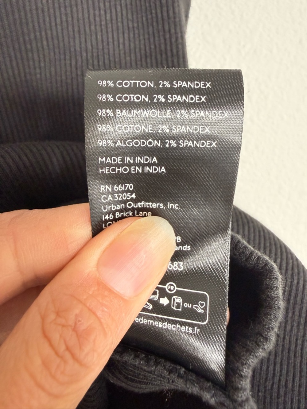 Anthropologie Square-Neck Halter Tank Black Sz Medium NWt - Picture 10 of 16